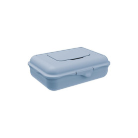 Boîte à Lingettes Humides Rotho Babydesign - 1,25 L, Bleue, Pratique et Hermétique