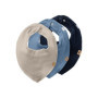 Lot de 3 Bavoirs Yvetti en Dark Sapphire pour Bébé