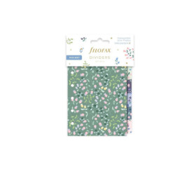 Intercalaires de Poche Filofax - Prairie Colorée pour Organisateurs