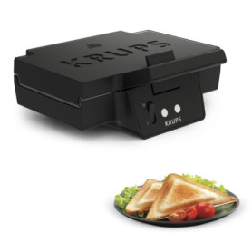 Appareil à Croque-Monsieur Krups FDK 451 - 850 W, Noir