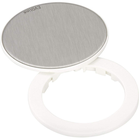 Anneau de Recouvrement EVOline One en Acier Inoxydable Blanc