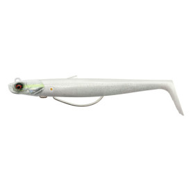 Savage Gear Sandeel V2 WL - Leurres Imitation Lançon Argenté pour Pêche en Mer