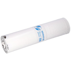 Sacs Poubelle Premium 120L Blanc - 25 Pièces Recyclés