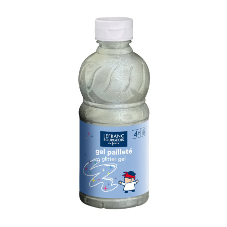 Gel Pailleté Transparent Lefranc Bourgeois - 250ml pour Enfants