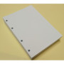 Recharge de 200 Feuilles Blanches A5 120gsm pour Agenda Organiseur