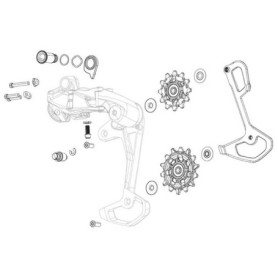 Kit Galets de Dérailleur Arrière SRAM Eagle 12V GX AXS