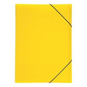 Dossier à Élastique Pagna Lucy Couleurs A3 Jaune avec 3 Rabats Intérieurs