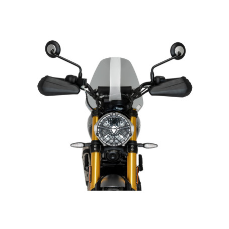 Saute-Vent Sport Fumé Claire Puig pour Triumph Scrambler et Speed 400