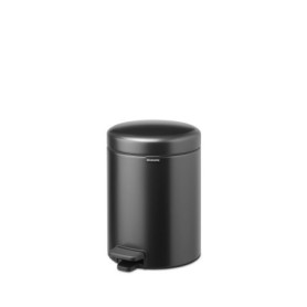 Poubelle à Pédale Brabantia NewIcon 5 L - Design Compact et Anti-Odeurs - Confident Grey