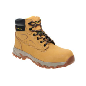 Bottes de sécurité Stanley Tradesman en cuir châtain