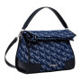 Sac à main Desigual Arco Loverty en denim bleu marine avec bandoulière amovible