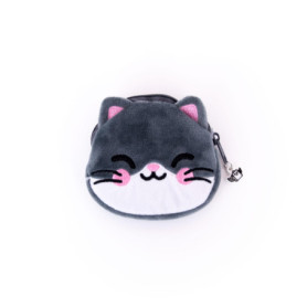 Porte-Monnaie Chat avec Mini Carnet et Autocollants - Mr. Wonderful