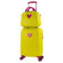 Valise Cabine Légère Pistache Agatha Ruiz de la Prada - 55x40x20 cm