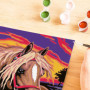 Kit de Peinture par Numéros Cheval Romantique - CreArt Ravensburger
