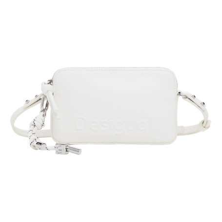 Sac à main Desigual Mone_Half Julia Ecru - Élégance et légèreté