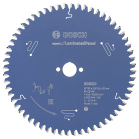 Lame de Scie Circulaire Bosch Expert pour Panneaux Stratifiés 190 mm
