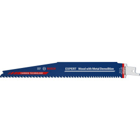 Lames de Scie Sabre Bosch Expert Wood with Metal Demolition - 3 pièces