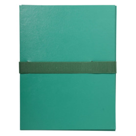 Exacompta Chemises à Dos Extensible Vert - Lot de 10 pour A4