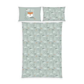 Ensemble de Literie Enfant Nordic Forest - 100% Coton Flanelle
