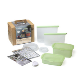 Kit de Récipients Réutilisables Lékué pour une Conservation Écologique