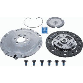 Kit d'Embrayage SACHS pour Volkswagen Golf MK II et Autres Modèles