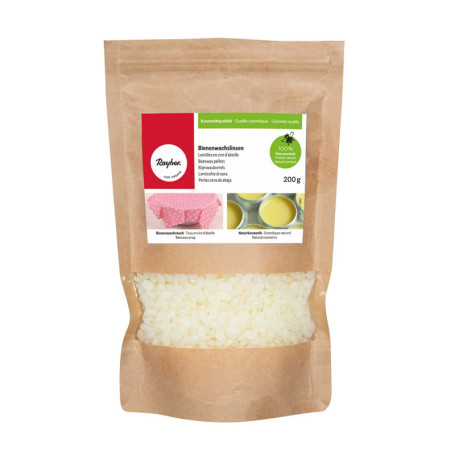 Pastilles de Cire d'Abeille Rayher - 200g pour Cosmétiques et Bee Wraps