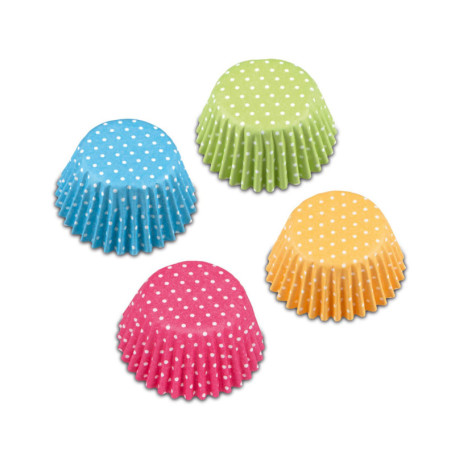 Capsules Rétro Multicolores pour Chocolats - Lot de 100 par Städter