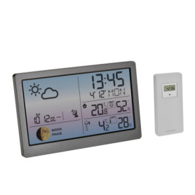 Station Météo Sans Fil TFA Dostmann Luna Sky - Température, Humidité et Phase de Lune