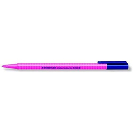 Surligneur Staedtler Triplus Textsurfer Rose Fluo - Pointe Ogive 1 à 4 mm