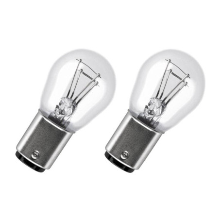 Ampoules BA15d 21/5W 6V pour Voiture, Moto et Scooter - Lot de 2