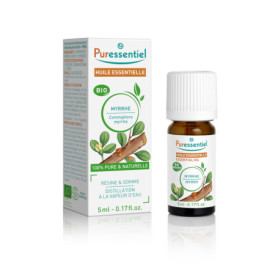Huile Essentielle de Myrrhe BIO - Puressentiel - 100% Pure et Naturelle - 5 ml