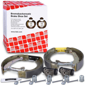 Jeu de mâchoires de frein arrière Febi bilstein 37243 pour Renault Kangoo