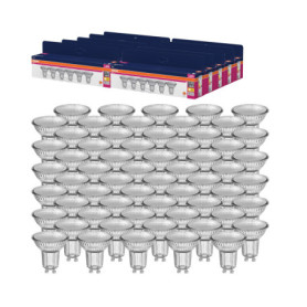 Pack de 60 Ampoules LED Osram PAR16 GU10 Blanc Chaud 4.3W