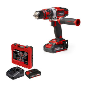 Perceuse Visseuse à Percussion Sans Fil Einhell TE-CD 18/48 Li-i avec 2 Batteries