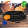 Câble électrique Lapp H07V-K 16 mm² noir - 10 mètres
