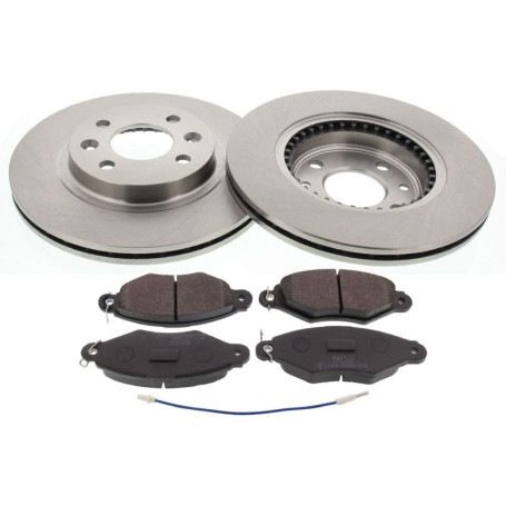 Kit de Freins à Disques Mapco 47156 pour Renault Kangoo