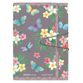 Trieur Herlitz en Polypropylène Motif Papillons - Élégance Romantique