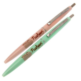 Ensemble de 2 Stylos à Bille Pusheen - Motif Botanique