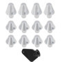 Lot de 12 crampons en aluminium M6 pour chaussures de football - Compatible Adidas