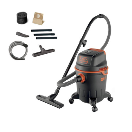 Aspirateur BLACK+DECKER BXVC20PE 1200W Humide et Sec 20L