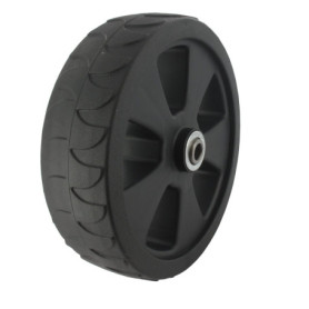 Roue de Remplacement AL-KO pour Tondeuse MKL D12 - 200 mm en Plastique Blanc
