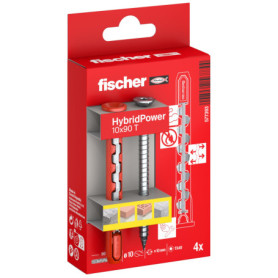 Chevilles fischer HybridPower 10 x 90 mm - Fixations Sûres et Faciles