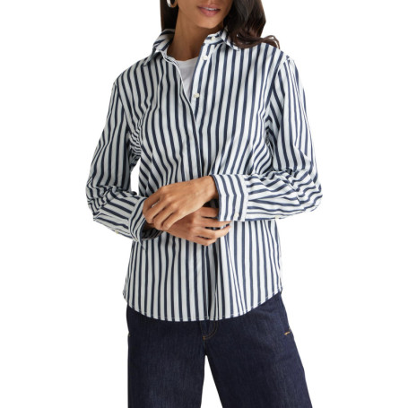 Chemise Multicolore à Rayures pour Femmes - United Colors of Benetton