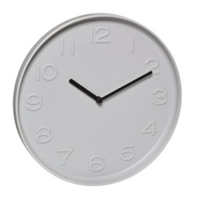 Horloge Murale Moderne TFA Dostmann - Design Intemporel et Chiffres 3D