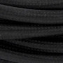 Câble Textile Noir avec Prise et Interrupteur - 2m CHACON