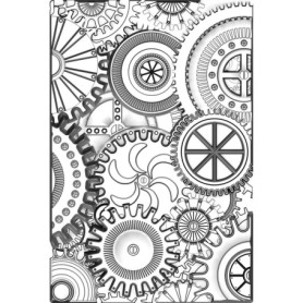 Dossier de Gaufrage 3D Multicolore Tim Holtz pour Sizzix