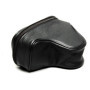 Étui en Cuir Noir pour Sony Alpha 6600/6700/7C/7CII/7CR avec Compartiment Carte