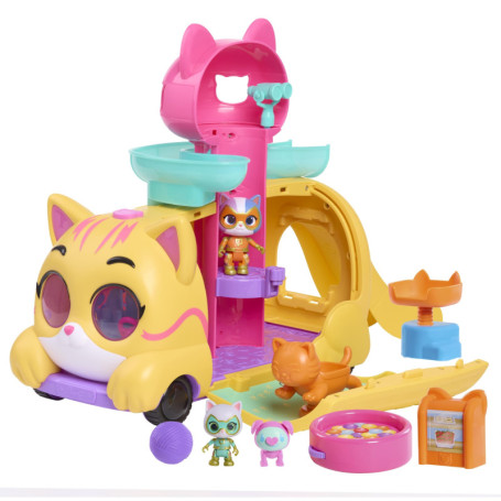 Coffret SuperChatons Disney Junior avec Sons et Lumières - 10 Accessoires Inclus