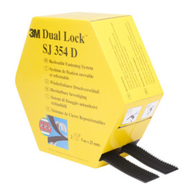 Ruban de Fixation Amovible 3M Dual Lock SJ354D - 25 mm x 10 m