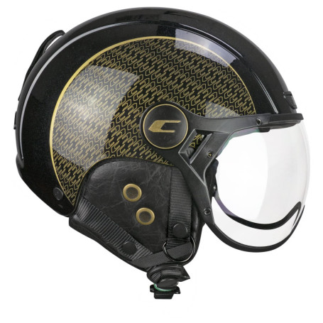 Casque de Ski Unisexe CGM EBI Noir Or Perlé - Taille L (59cm)